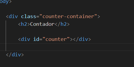 print do código html, da parte principal, o conteúdo do site.