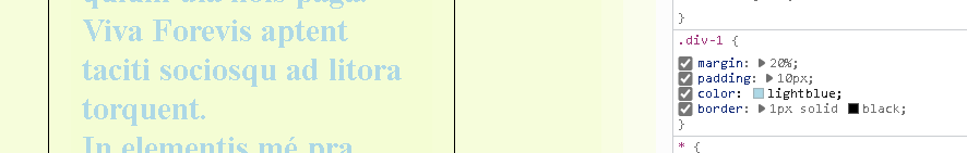 print da página depois de realizar a adição no código sass.