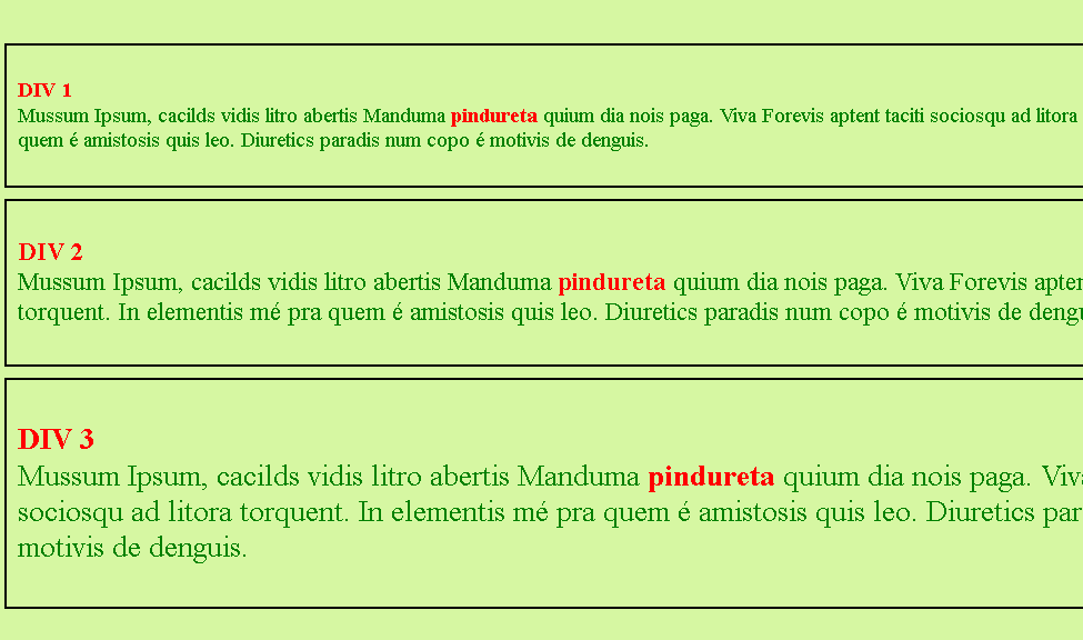 print da página, de como fica depois de usar o @for do sass.