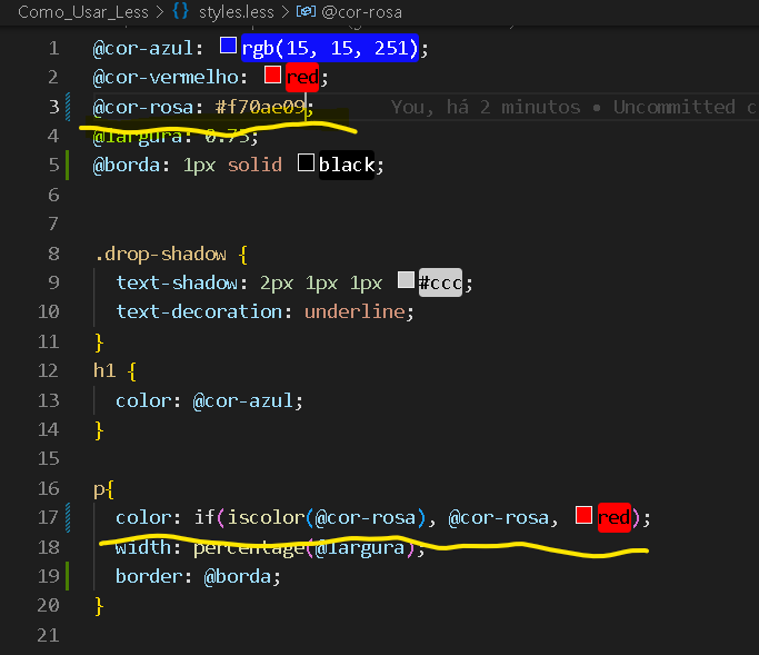 print da tela do VScode, código do programa.